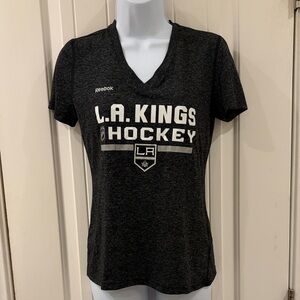 Reebok Charcoal L.A. Kings Hockey Tee